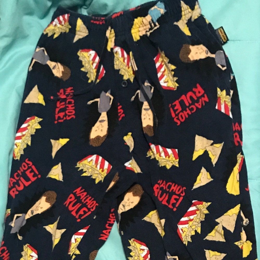 MTV Beavis & Butthead “Nachos Rule!” PJ Pants